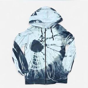 Tie Dye Zip Up Hoodie